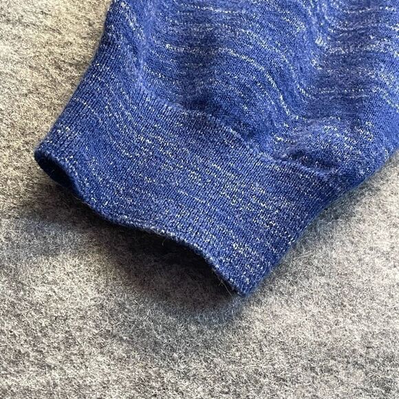 GOODTHREADS Sweater Men's 2XL Blue Space-Dyed Long Sleeve Crew Neck Pullover - Picture 13 of 15